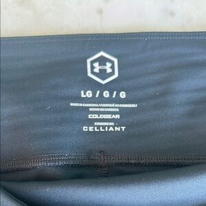 Under Armour Black ColdGear Celliant Leggings